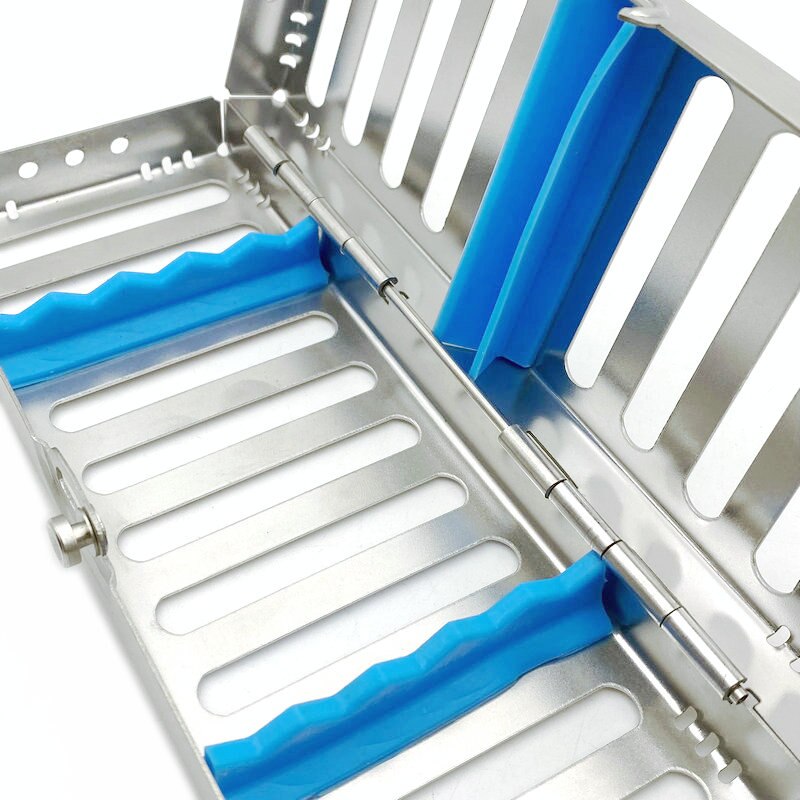 Support de stérilisation dentaire, boîte de stérilisation chirurgicale Autoclavable, Cassette dentaire, fraises de lime, plateau de désinfection, outils de dentiste