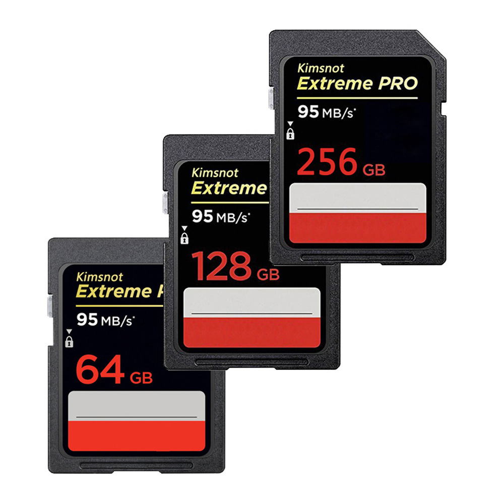 Kimsnot 633x Professionele Geheugenkaart Sdxc-kaart 64Gb 128Gb 256Gb Sd-kaart Class10 32Gb 16Gb sdhc-kaart Hoge Snelheid 95 Mb/s UHS-I