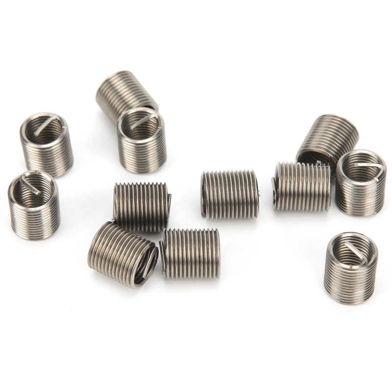 Thread Inserts Thread Repair Tool Stainless Steel High‑Strength for Handcraft 50 Packs DIY Machine