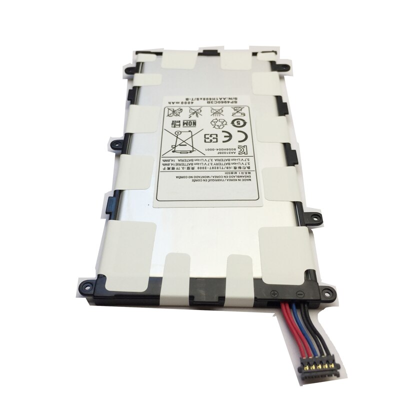 Tablet Battery 4000mAh For Samsung GALAXY Tab 2 7.0 GT P3100 P3110 P3113 P6200 P6210 GT-P3100 GT-P3110 Li-ion Battery SP4960C3B