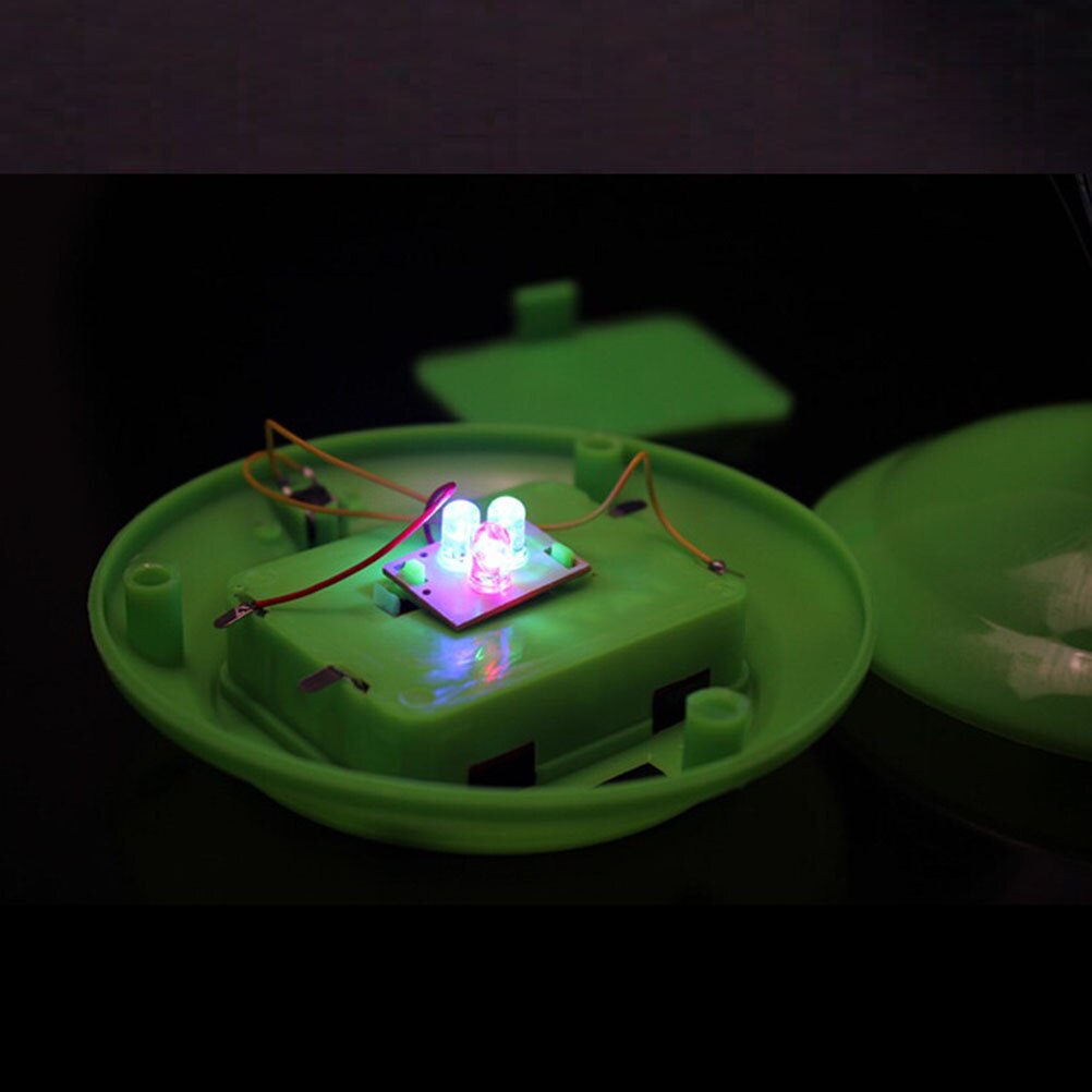 Romantic Color Changing LED Fiber Optic Night Light-Up Toy Lamp Battery Powered Small Light Christmas Party Decor 1Pc