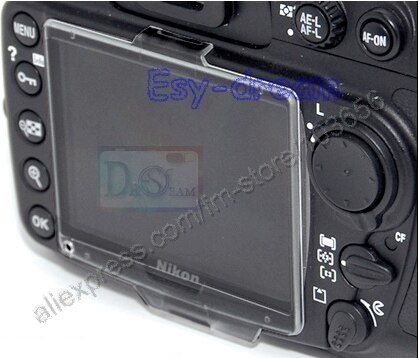 Protecteur d'écran de couverture de moniteur LCD dur pour Nikon D300 D300s remplacer le BM-8 BM8 PB053