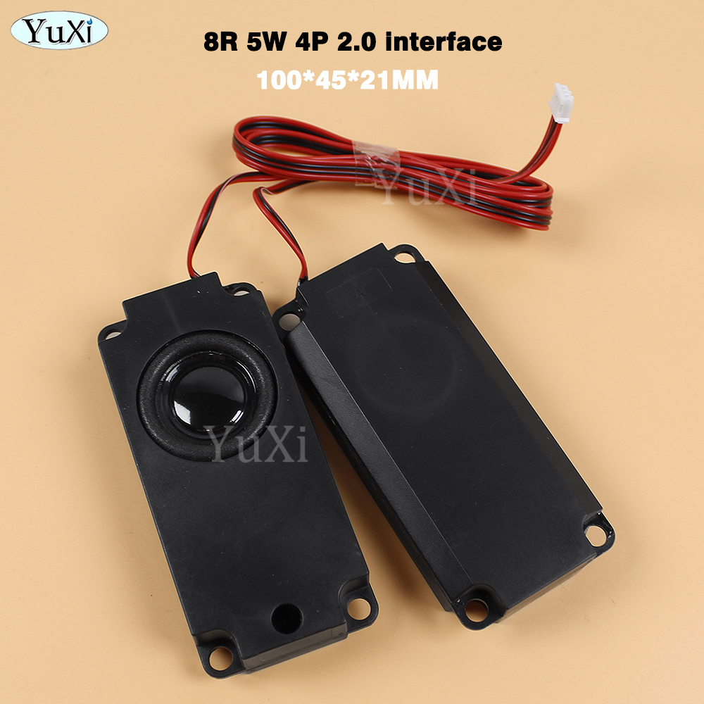 1 Paar Audio Draagbare Luidsprekers Voor Pc Computer Speaker Lcd Tv Speakers 3070 45100 Rechthoek Luidspreker 2W 3W 5W 10W 4ohm 8ohm: Black
