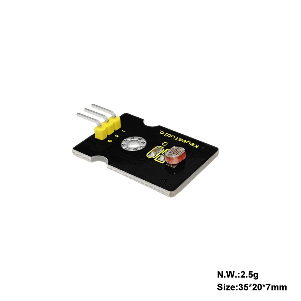 Freies ! Keyestudio Fotowiderstand Licht abhängig Widerstand Sensor Modul für Arduino UNO R3