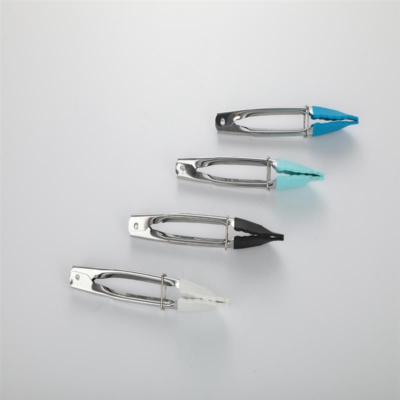 Kleine Koken Tang Siliconen Antislip Rvs Keuken Tang Serveren Klem Mini Bbq Tang Koken Clip Gebak Klem