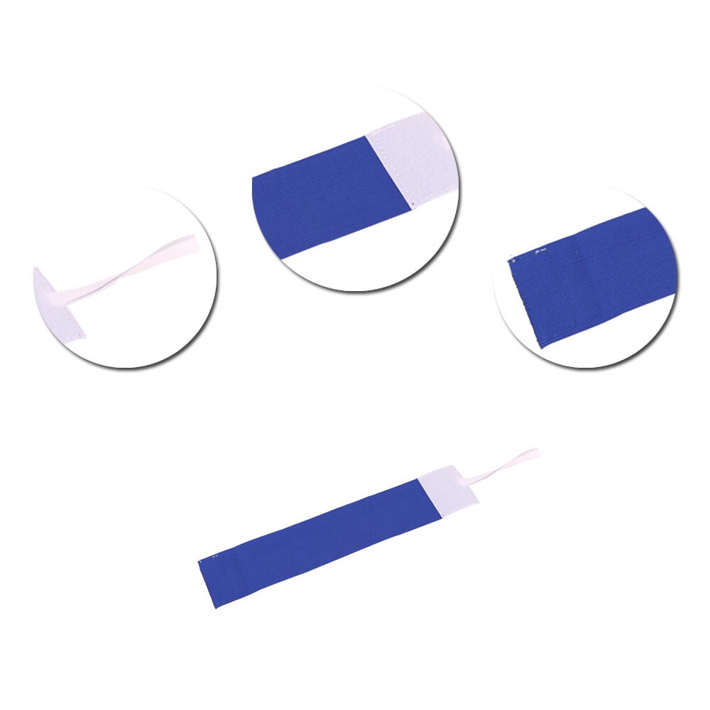 5pcs Adjustable Armband Colorful Anti-off Football Soccer Captain Armband Player Arm Band