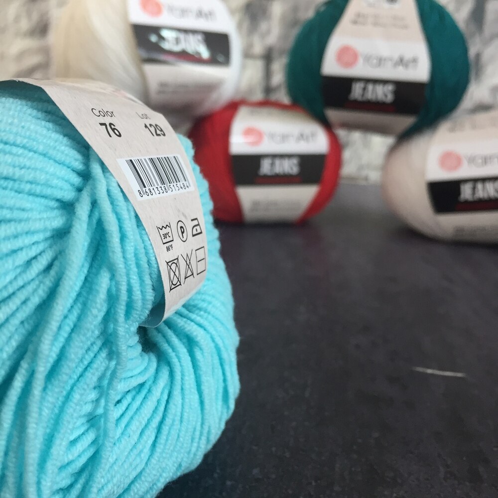 Ovillo de hilo de algodón para tejer a mano, tejido de ganchillo, chaleco, suéter, de boda, artesanal, 50gr, 160m: 76