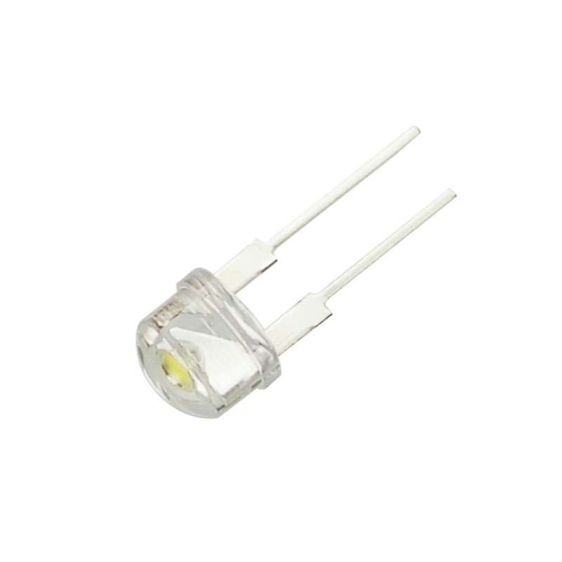 20pcs 0.5W LED 8mm straw hat lamp bead light big chips F8MM hight power hat light-emitting diode