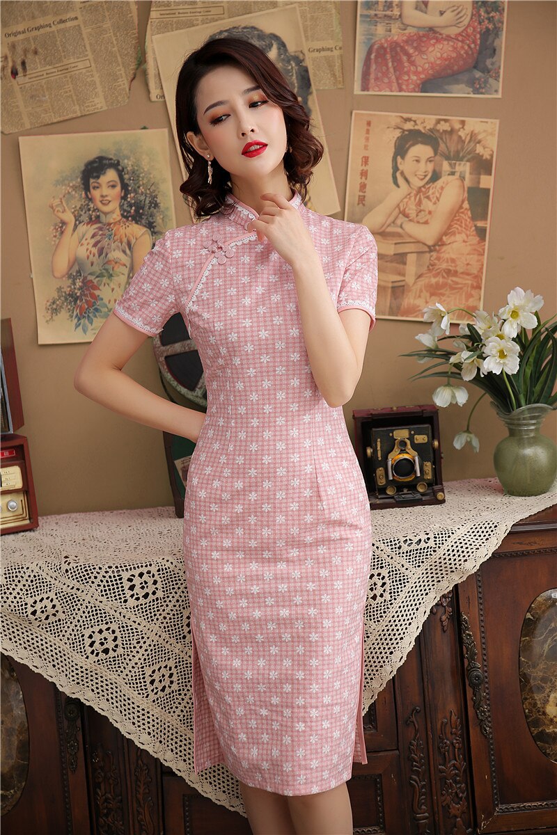 Vestido Qipao Vestido Mujer Chino Tradicional Qipao Vestidos Orientales  Largos Qipao Vestido Chino Tradicional, image size:800x1200