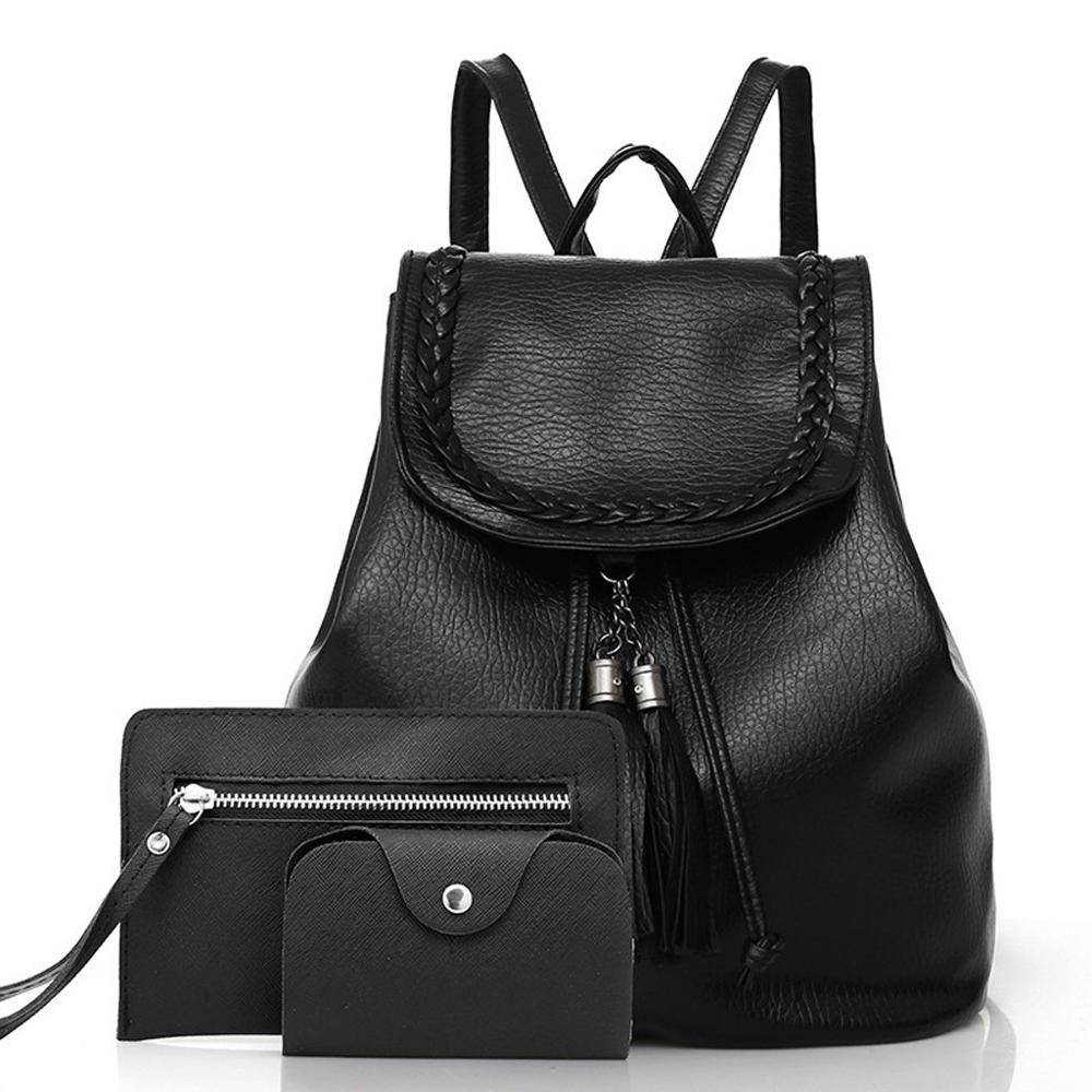 Donne Zaini di Cuoio dell'unità di elaborazione di Moda Femminile per Il tempo libero Modello Frangia Solido Zaini per Le Ragazze Adolescenti #3O25: Default Title