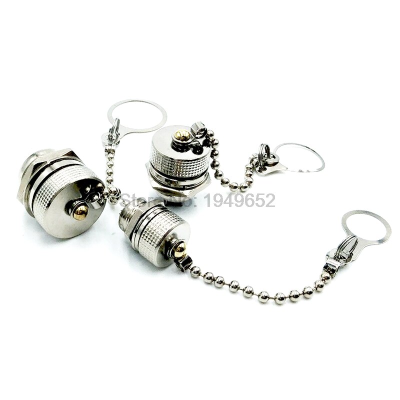 GX12 GX16 GX20 złącze lotnicze pokrywa wtyczki wodoodporna metalowa osłona przed kurzem okrągłe złącze rękaw ochronny