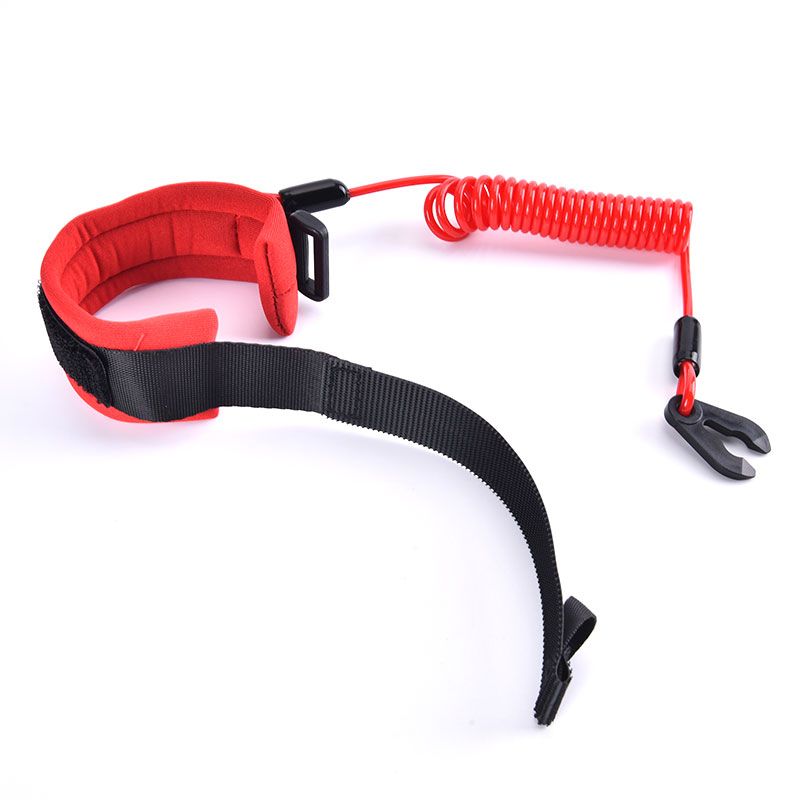 Boot Buitenboordmotor Motor Lanyard Kill Stop Switch Safether Cord Safety Lanyard Pak Voor De Meeste Boardmotor