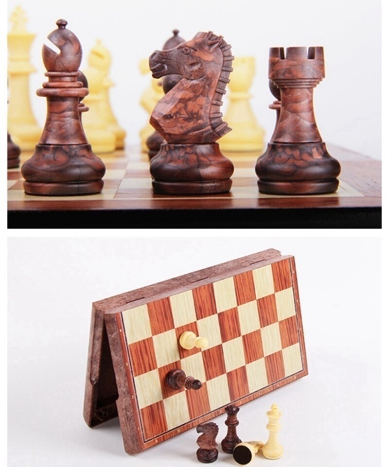 4 størrelse magnetisk tavle turnering rejse transportabelt skaksæt skak foldet bord internationalt magnetisk skaksæt spil