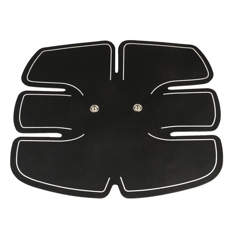 Svart smart trådlöst fitnessinstrument värd kiselgel muskel träning träning massage maskin tillbehör controller