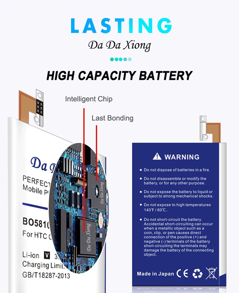 Phone Battery DaDaXiong BM3L 5100mAh For Xiaomi Mi 9 Mi9 Replacement Batteries Retail Package Free Tools