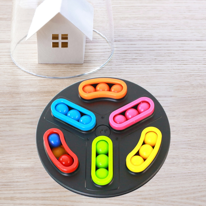 Giocattolo creativo di decompressione sensoriale, giocattolo sensoriale semplice Antistress per piastra girevole per alleviare lo stress