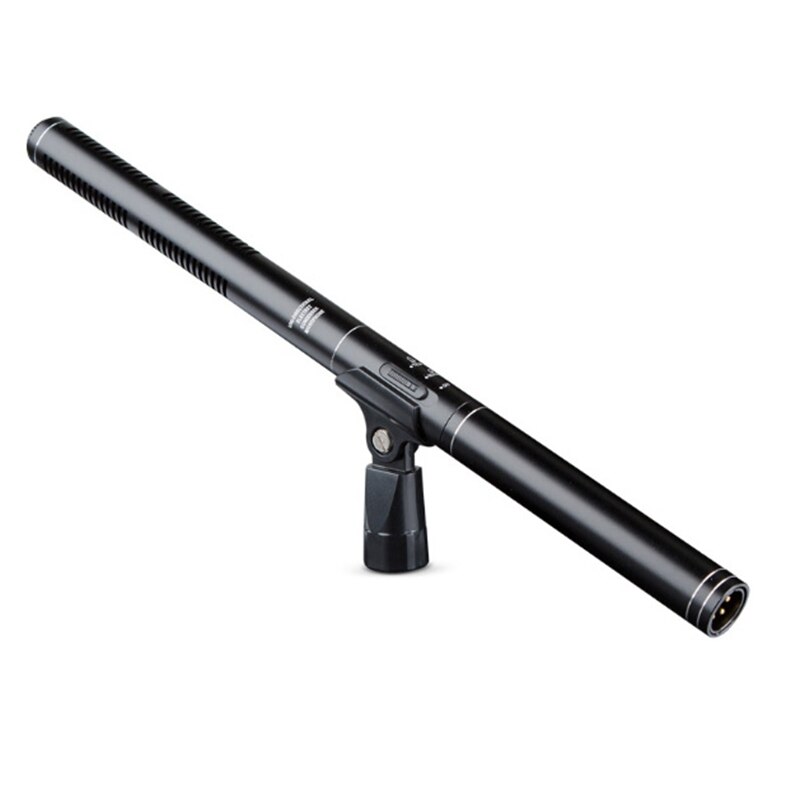 Interview Microphone Camera SLR Camera Recording Microphone DV Recorder Multichannel Microphone for News Interview Micro-Movie