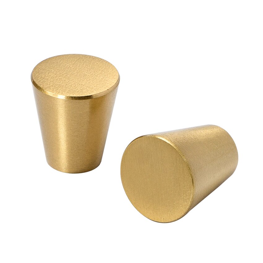 Pure Brass Door Handle with Screw Wardrobe Cabinet Drawer Knobs Pull Handle Furniture Hardware 15x17mm,15x20mm,18x20mm,20x25mm