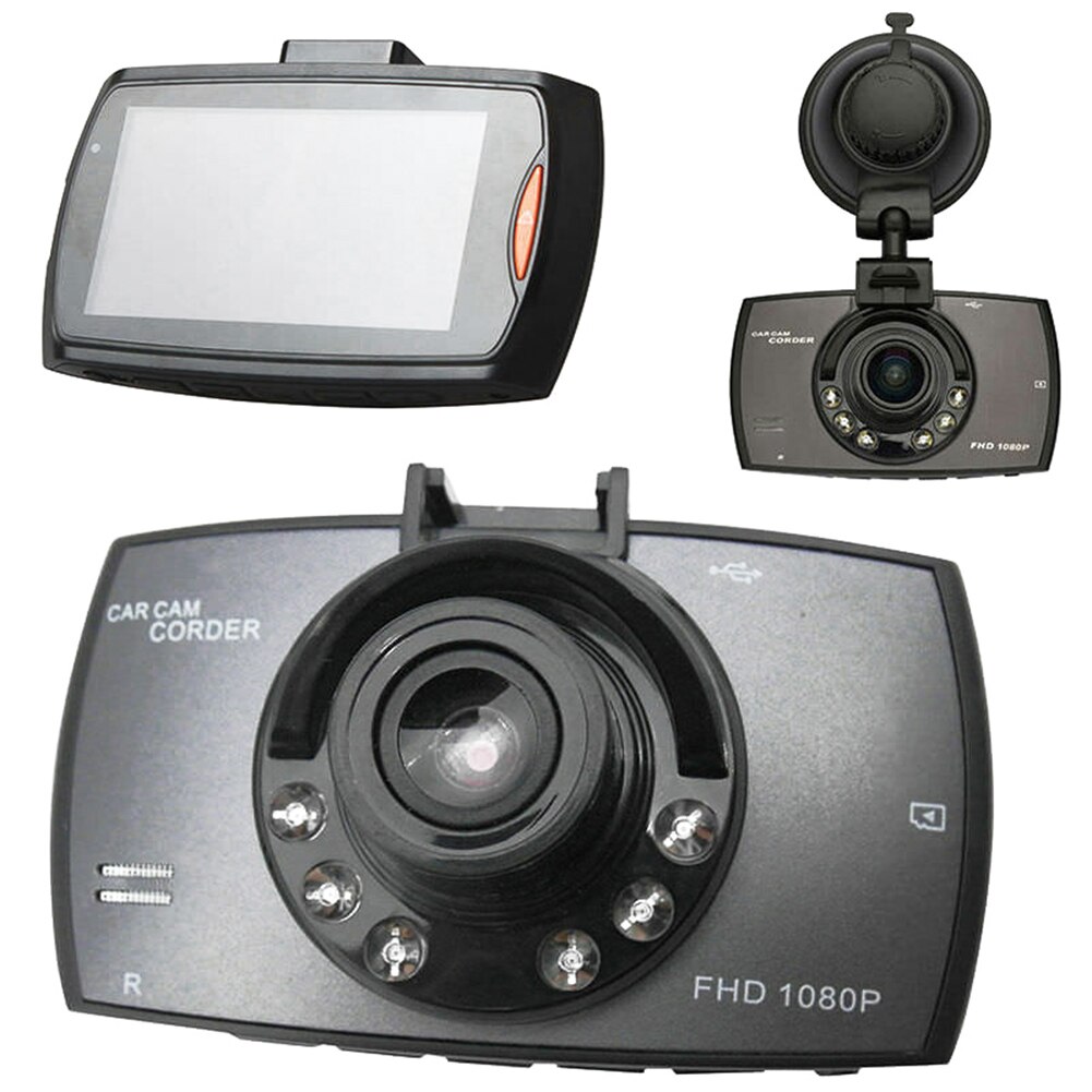 HD 2.2inch LCD 1080P Car DVR Vehicle Camera Video Recorder Night Vision Dash Cam PUO88: Default Title
