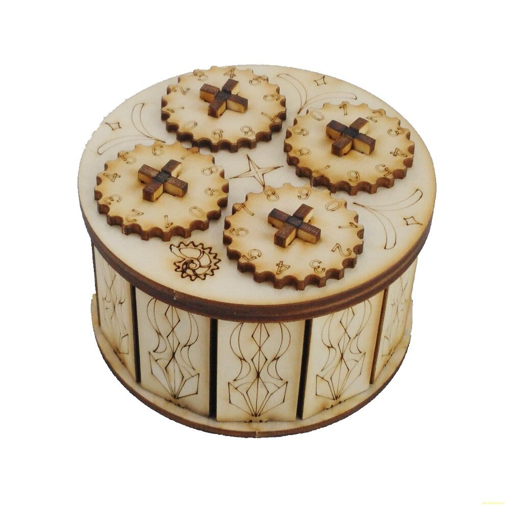 Leonardo da vinci código brinquedos metal cryptex fechaduras presentes de casamento dia dos namorados presente letra senha escapar câmara adereços: wooden