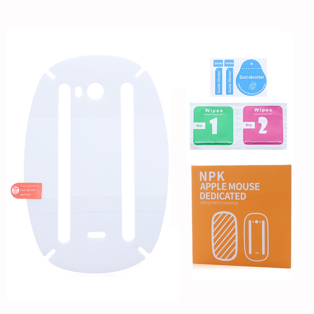For Apple Magic Mouse Anti-Fingerprint TouchPad Protective Film for Trackpad 2 Magic Mouse Dustproof Sticker Film Protector: bottom For Magic
