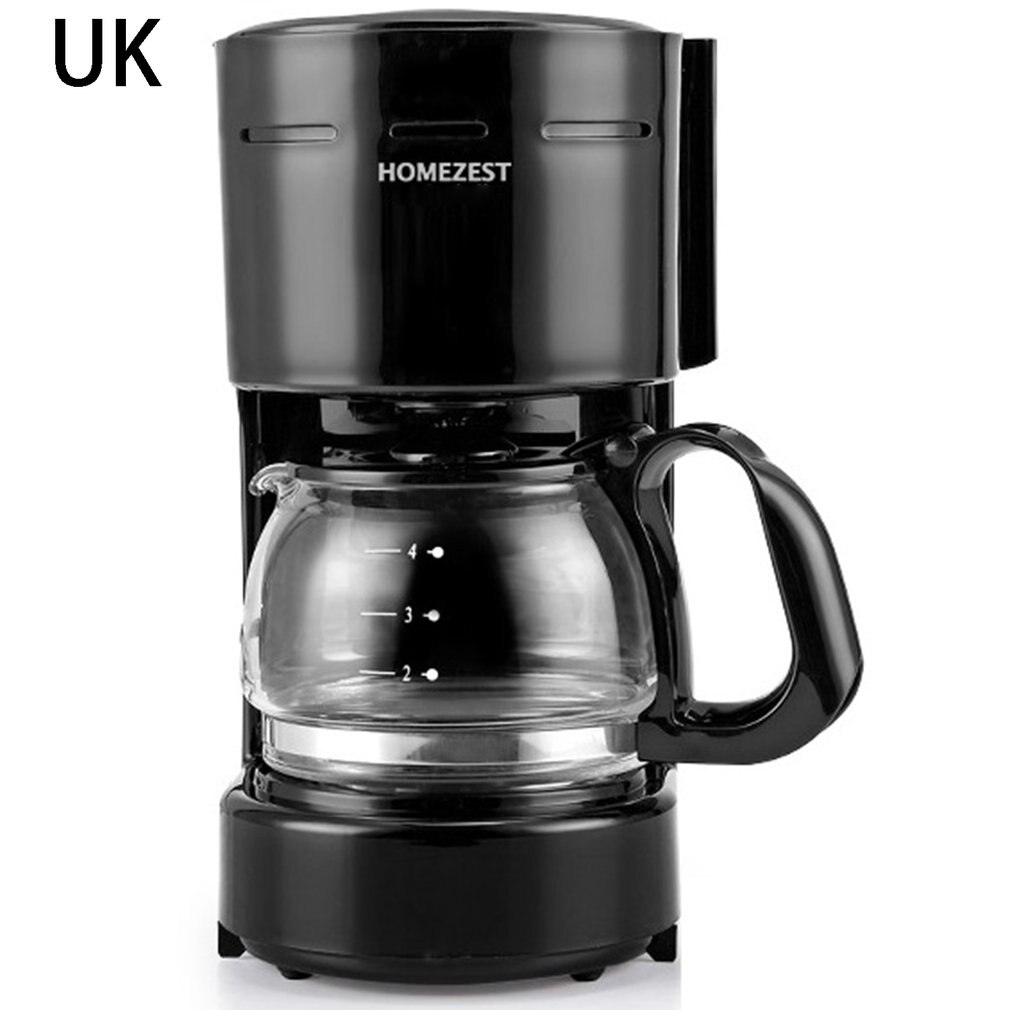 650ml Portable Coffee Maker Tea Room Fully Automatic Drip Coffee Machine Household American Coffee Machine