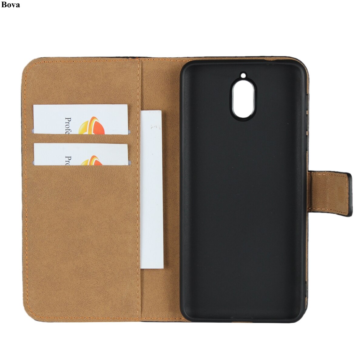 Étui en cuir de supérieure pour Nokia 3.1 portefeuille étui coque de protection boucle magnétique housse pour Nokia 3 GG