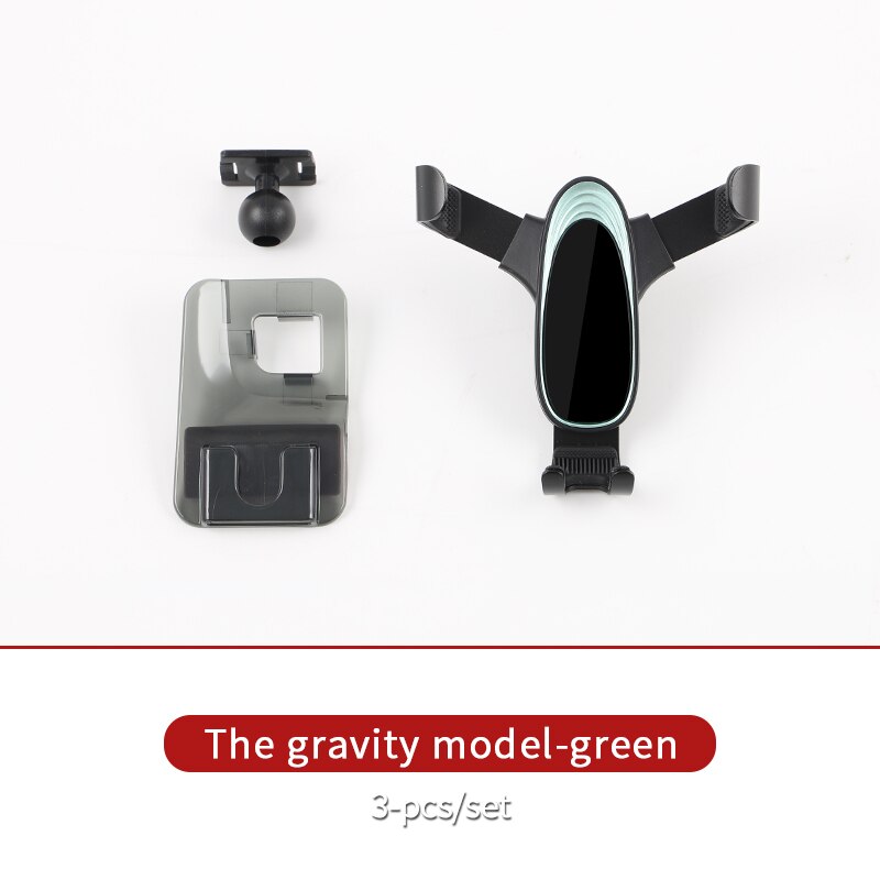 Car phone holder For tesla model s accessories tesla model x tesla model s tesla interior: Green 21pcs