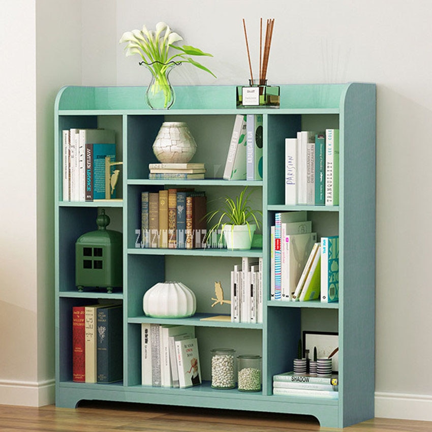 Simple And Modern Storage Cabinet Floor Rack Fives-layer Environmental Protection Simple Bookcase Combination Storage Cabinet