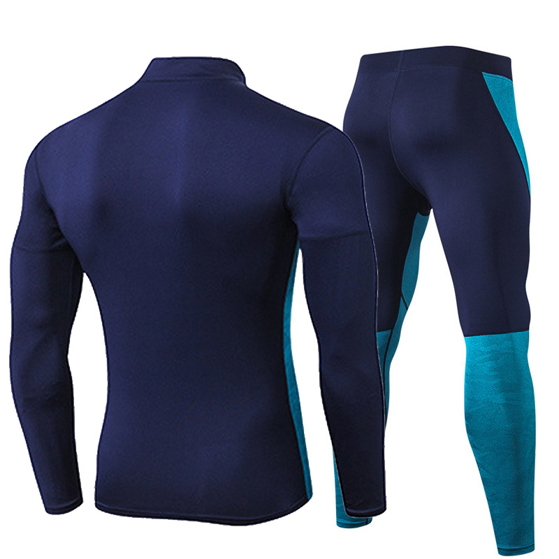 Thermounterwäsche für #39 , kompressions-laufset, Gamaschen + Shirt, 2 -teiliger sportanzug, schnelltrocknende sportbekleidung