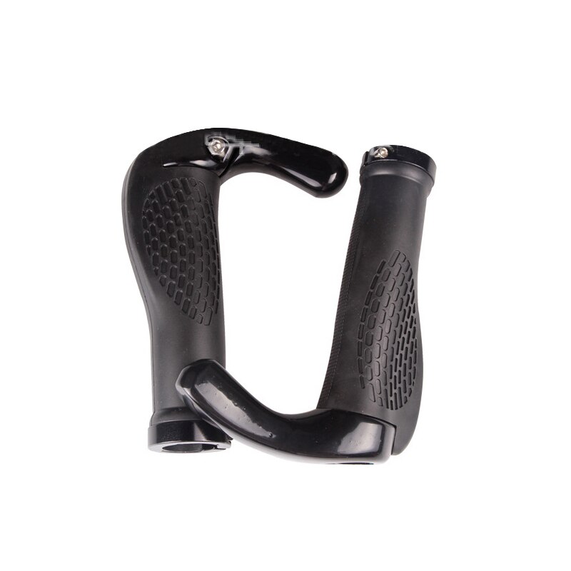 Manillar de bicicleta de montaña y carretera, accesorio ergonómico antideslizante, 2 uds.: Black