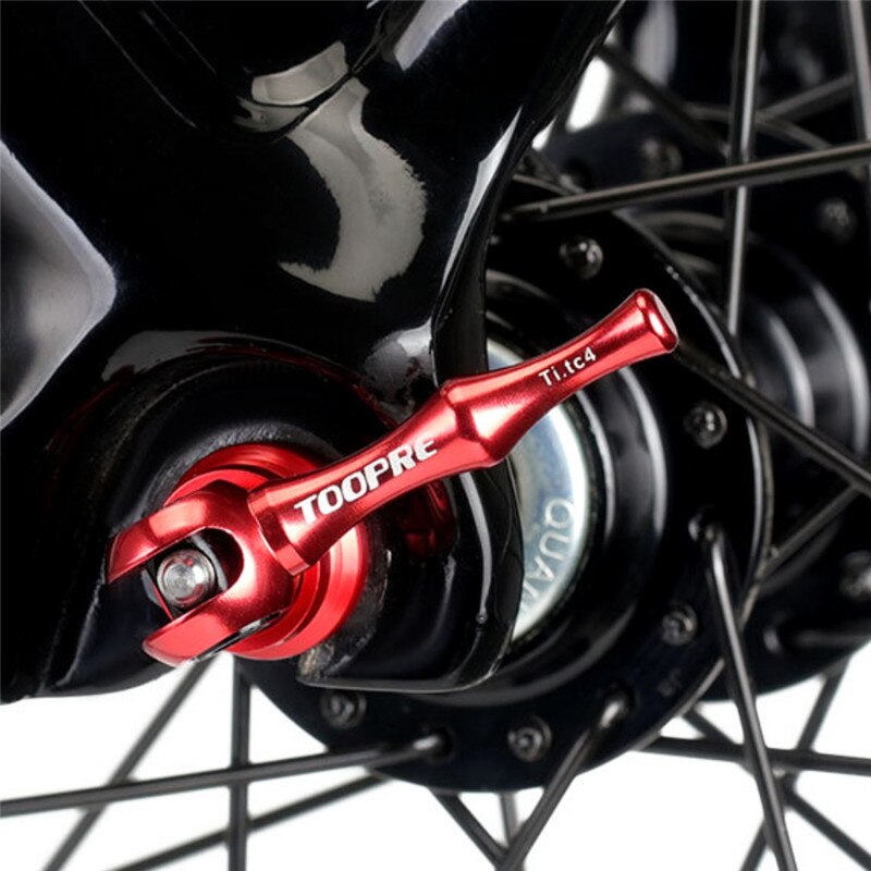 Ultralight Bicycle Quick Release Lever Ultralight Titanium Road Bicycle Cycling Hub 100m-130mm Quick Release Bicycle Wheels Lock