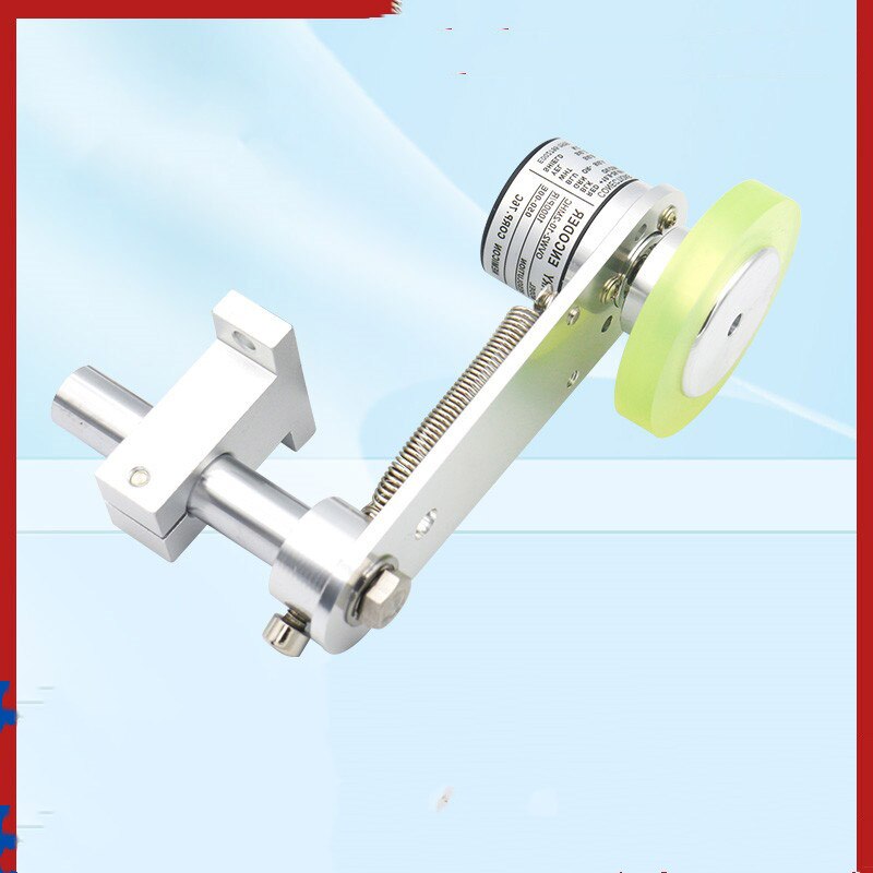 Aluminium Siliconen Industriële Ovw Encoder Wiel Meter Meten Wheel Voor Rotary Encoder