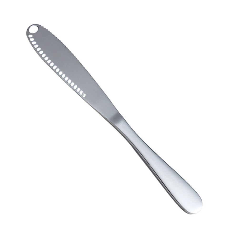 Stainless Steel Round Hole Cheese Cutter Bread Marmalade Spread Butter Dessert Jam Cheese Tools Tableware: Y