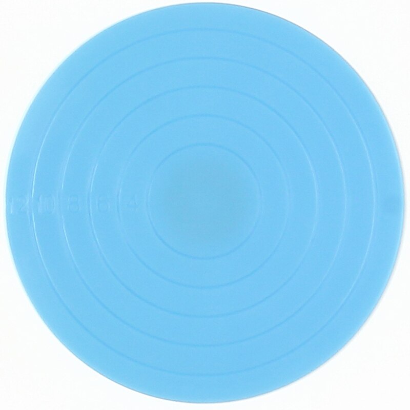 Plateau tournant pour gâteaux, support rotatif en douceur, Spinner outils de cuisson, accessoires fournitures de pâtisserie et de boulangerie: Bleu