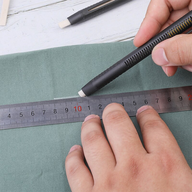 MIUSIE Tailors Chalk Pencil Patchwork Disappearing Fabric Marker Pens For DIY Craft Sewing Marking Chalk Sewing Accessories