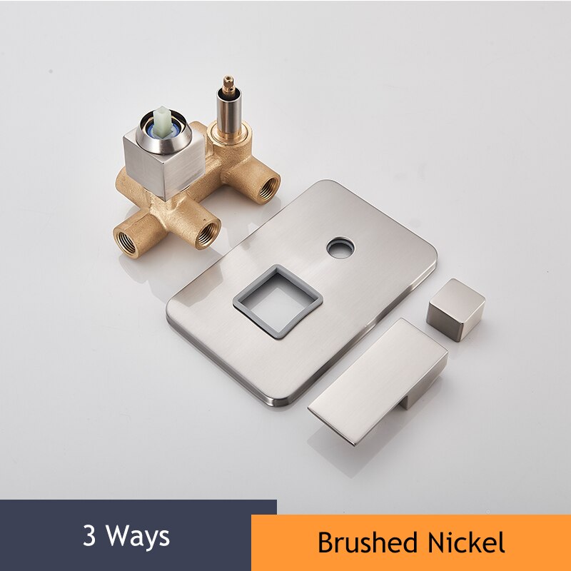 2/3 Manieren Badkamer Accessoires Badkamer Douche Mengkraan Enkel Handvat Wall Mount Koud Water Douche Kraan Messing Cartridge: Bordeaux