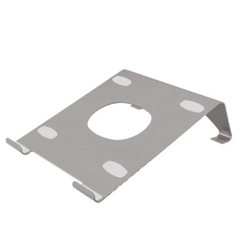 befon Foldable Laptop Stand Portable Adjustable Aluminium Folding Laptop Holder for macbook suporte notebook hp dell desk: Style 1 Grey