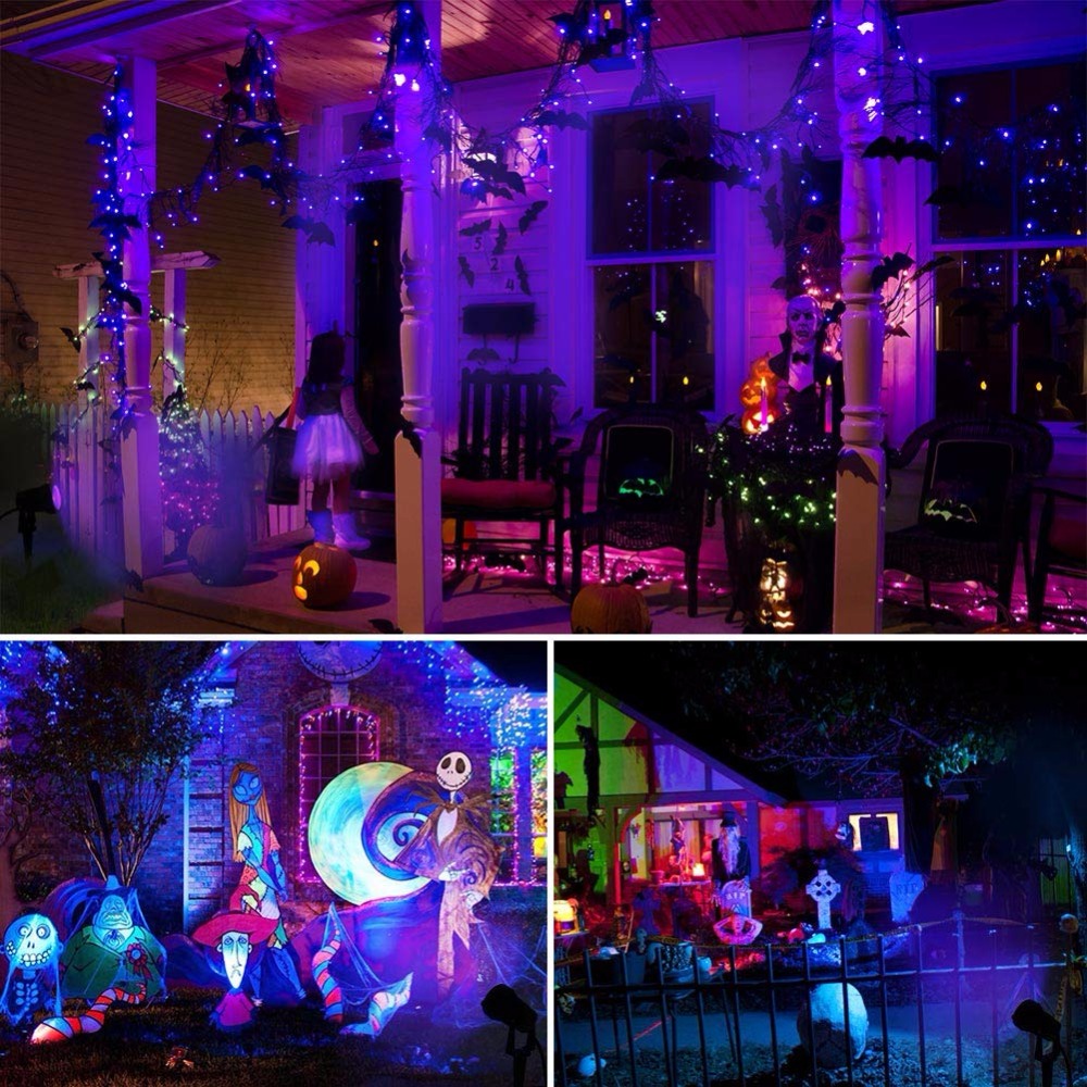 Landscape Lights, 10W Waterproof UV LED Landscape Lighting Walls Trees Outdoor Landscape Spotlights with Spike ST130