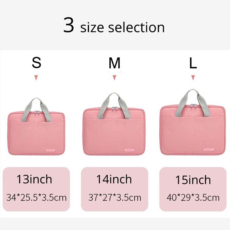 Women Laptop Briefcase Computer Bag Business Document Organizer Ipad Tote Ladies Handbag Messenger Document Bag