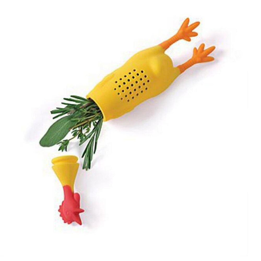 1 PC Grappige Specerijen Kruiden Container Kip Schreeuwt Kip Pot Stoofpot Soep Kruiden Pot Creatieve Keuken Gadget 1050A