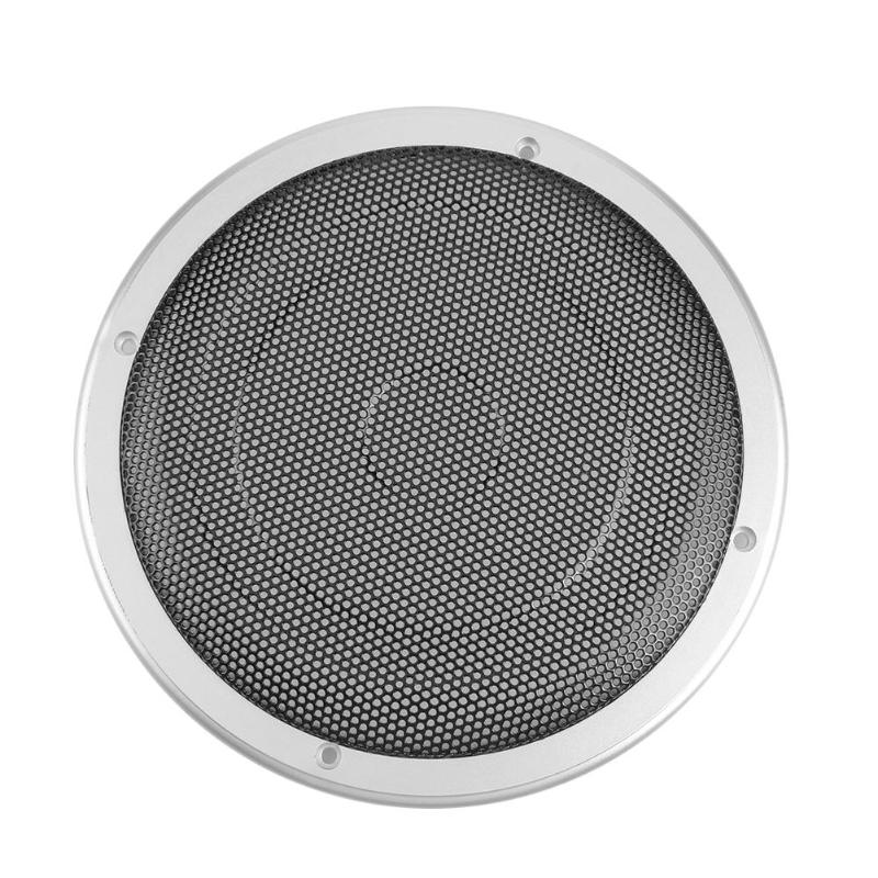VODOOL 8 "Auto Stereo Audio Lautsprecher Metall Mesh Abdeckung Auto Subwoofer Horn Schutz Grills Abdeckung Innen Auto Styling Zubehör