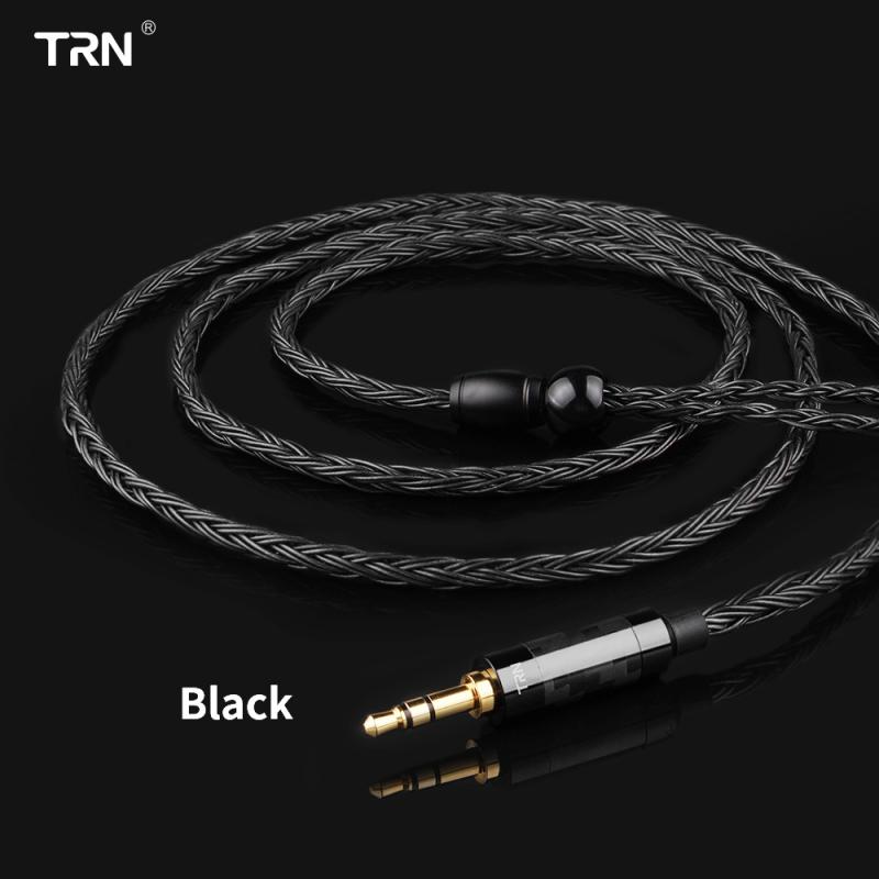 16 core-strand Silver Plated Balanced Cable To 0.75 0.78 2pin/mmcx Connector Hifi MMCX Upgrade Cable For TRN V80/KZ/TFZ
