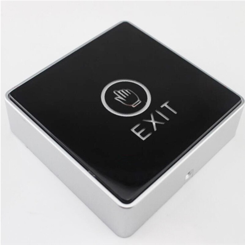 Infrared Door Exit Button Touch Release Push Switch Contactless Bule Backlight for Access Control Systemc Electronic Lock