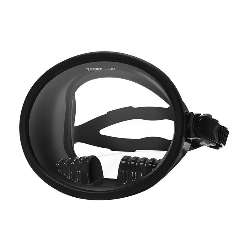 Snorkelling Mask Anti Leak Full Face Snorkel Set 180 Panoramic View Classic Round Diving Equipment sport sport: B