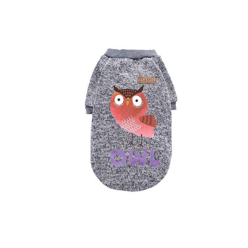 Christmas Pet Dog Clothes For Small Large Dogs Xmas Puppy Big Dog Sweater Polyester Soft Snowman Christmas Hoodies Costume: grey / XS