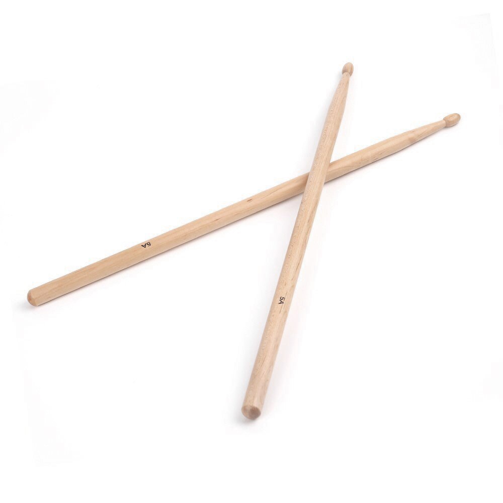 Drum Accessories Set Kit Containing Retractable Wire Brushes 5A Maple Wood Drumsticks Mallets Carrying Bag Percussion Instrument