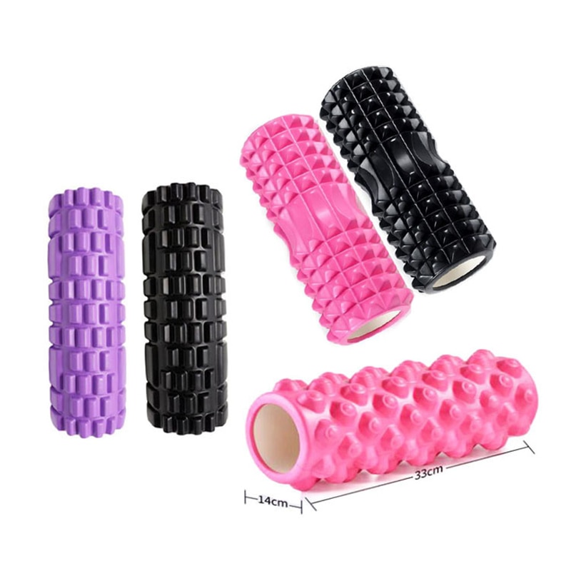 Hollow Yoga Column Foam Roller Yoga Block Pilates Fitness Foam Roller Gym Massage Exercise Muscle Relaxation Training Equipment