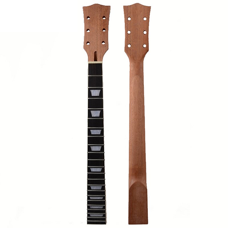 22 Fret Lp Gitaar Hals Mahonie Palissander Toets Sector En Binding Inlay Voor Lp Elektrische Gitaar Hals Vervanging