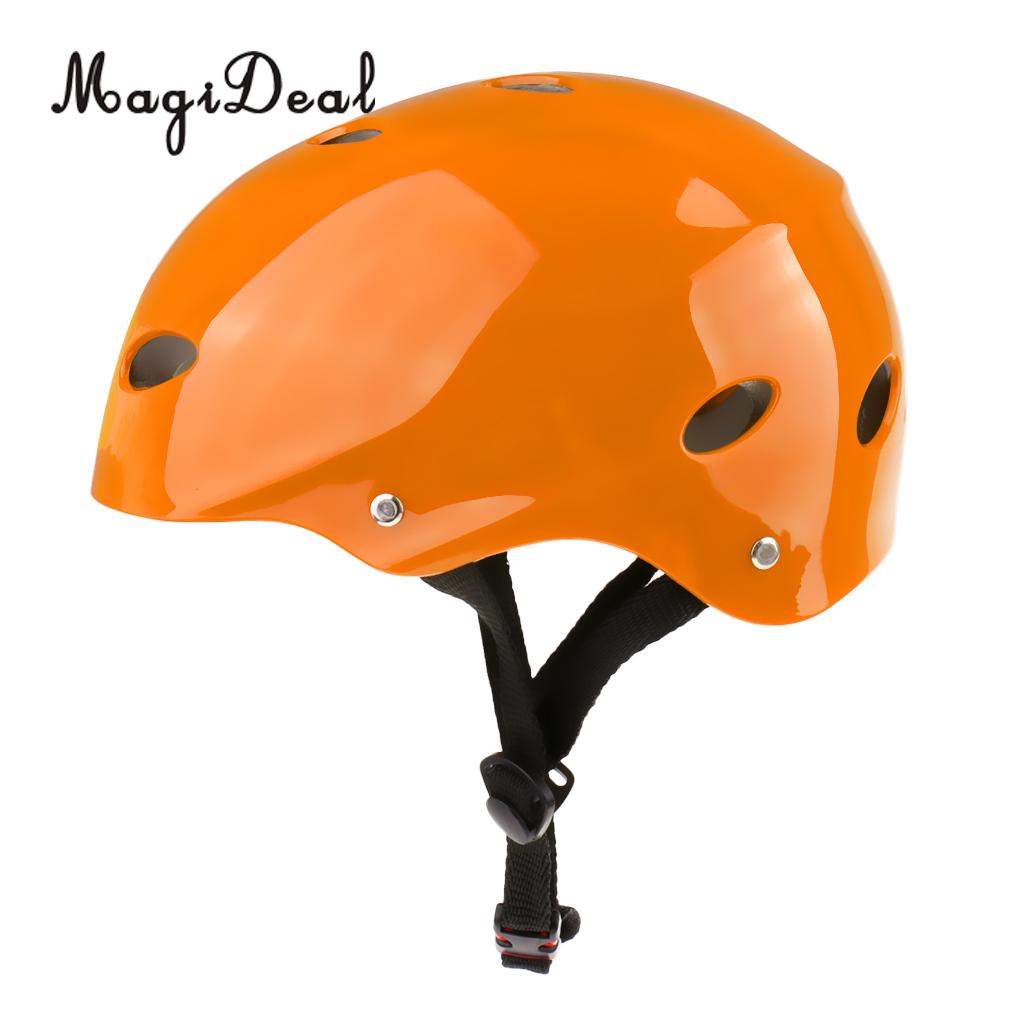 MagiDeal CE Approvato Acqua Sicurezza e prevenzione nello sport Casco Wakeboard Kayak Canoa Barca Deriva Surf Skateboard di Protezione In Bicicletta Cappello di S M L